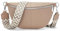 YISUOHOOM Bauchtasche Damen Umhängetasche klein Crossbody Bag Veganes Leder Brusttasche kleine tasche damen Khaki Geschenke für Frauen