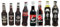 8 Flaschen Cola/Kola Mix aus 8 verschiedene Sorten Glas Flaschen a 0,33 L inkl. Mehrwegpfand + Space Keks gratis a 45 g von Onlineshop Bormann