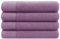 NOVOTEXTIL Toallas de Lavabo 50x100 cm – Juego 4 Toallas Mano 100% Algodón 480 g/m2 – Suaves y Absorbentes – Set Toallas Lavabo para Baño, Cocina o Tocador (Lila)