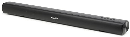 Audizio SB80 Wall Mountable TV Soundbar with HDMI ARC, Bluetooth 5.3, USB Player, Optical, AUX and Remote, 70W Home Audio Stereo System for TV, PC and Monitor | 70W Sound Bar with HDMI ARC, Bluetooth 5.3, USB and Bass Boost