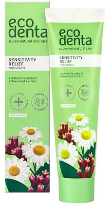 Ecodenta Dentifrice Désensibilisant au Kalident, Extrait de Camomille, Extrait de Clou de Girofle 100ml