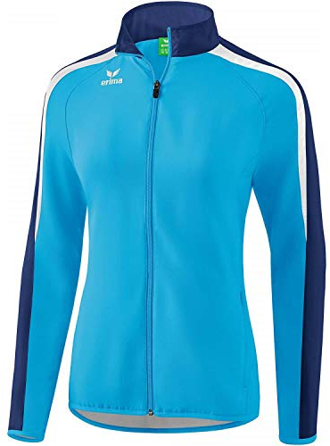 ERIMA Damen Präsentationsjacke Präsentationsjacke, curacao/new navy/weiß, 46, 1011836