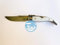 Roncero Coltello classico in Albacete fatto a mano tegola in alluminio Nacar Nº1 di Antonio Caccia, Sopravvivenza e Bushcraft. Realizzato in Albacete + Portabottiglie regalo