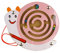 Andux Mini Wooden Magnetisches Labyrinth an Bord Spiel für Kinder MGYX-01 (Rosa Schnecke)