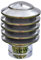 Chimenea Capucha Anti- Abajo Boceto Acero Inoxidable Conducto de Humos Tapa, Ventilación, Top, Cubierta… - 6'' / 150 mm
