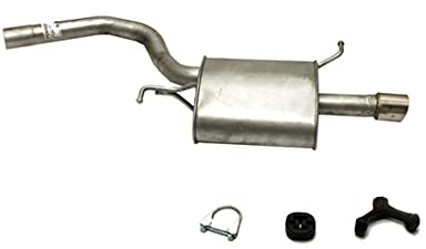 Ferroz Export Ersatz für Auspuff Endschalldämpfer Audi A4 & A4 Avant 2.0 inkl. Montagesatz