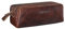 STILORD 'Linus' Etui Leder Vintage Herren Damen Stifteetui Lederetui Federmappe quadratisch Stiftetasche Büffelleder, Farbe:Florida - braun