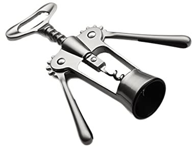 WDBB sacacorchos Sacacorchos de Vino con abrelatas de múltiples Funciones Aleación de Zinc integrada Blanco Palancas de Tornillo de Tornillo de Níquel Restaurante Camarero de Restaurante Familiar