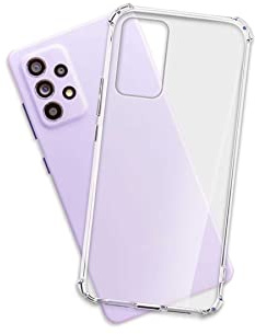 mtb more energy® Case Soft Armor kompatibel mit Samsung Galaxy A53 5G (SM-A536, 6.5'') - verstärkte Ecken - Kameraschutz - 1,5mm TPU - Schutz-Hülle Cover Handyhülle