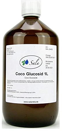 Sala Coco Glucosid Kokosglucosid 1 L 1000 ml Glasflasche
