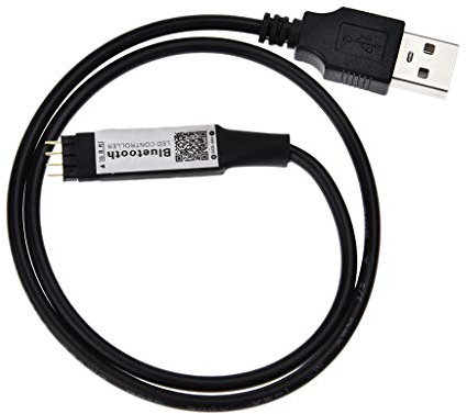 5V USB 4Pin LED RGB Connettore Bluetooth Controller per RGB LED Light Strip