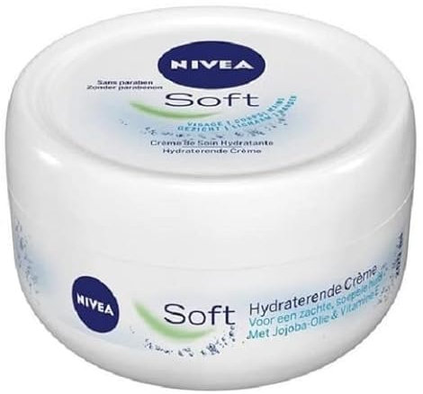 4er Pack - Nivea Creme - Soft - Feuchtigkeitscreme für die tägliche Pflege - 50ml