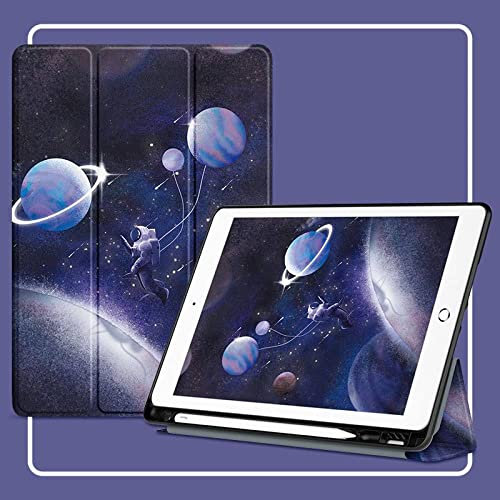NagpintS Coque Ipad Mini 5 2019 Coque en Cuir PU Antichoc avec Support Smart Cover avec réveil/Veille Automatique pour Apple Ipad Mini 5e génération 7,9 - Cosmic Fantasy