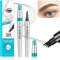 3D Wasserdichter Augenbrauenstift mit 4 Gabelspitzen, Microblading Augenbrauenstift, 4 Punkt Brauenstift Langanhaltend Natürliche Augenbrauen Make-up (B-Hellbraun)