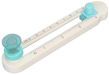 Portable Circle Paper Cutter Rotary Circular Cutter, Adjustable Circle Cutter Paper Trimmer, Scrapbooking Craft Round Cutting Tool Circle Cutting Knife Minimum Diameter 2cm/0.8in