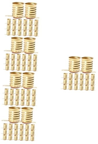 ORFOFE 250 Stk Lampenhalter lamp holder glühbirnenfassung Lampenfassung E Sockel e base E10-Fassung e10 birne LED Licht Steckdose Lampensockel für Heimexperimente E10-Lampensockel Kupfer