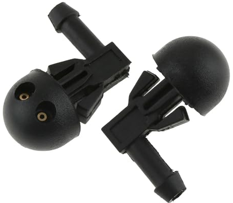 Rufutle Scheibenwaschdüsen für Peugeot 206, Kunststoff Frontscheibe Wiper Washer Düsen 6438AV/6438E6/6438J2