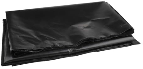 SUBLXPoten Liner Bassin Tissu de revêtement d'étang à Poissons Noir, Piscine Domestique, Piscine d'aménagement paysager Lourde, Bassin de Jardin étanche, 4 Tailles(3x3meter)