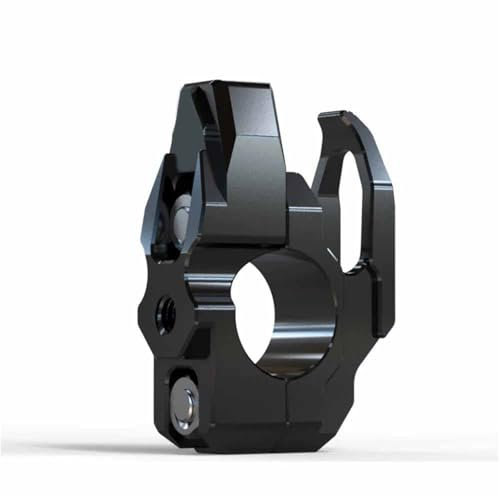 BKQCVY Gancio per Moto in Alluminio CNC Porta Casco per XR400 Valkyrie 1500 PCX 125 Dio 27 C90 CBR250R CBR 125R XADV