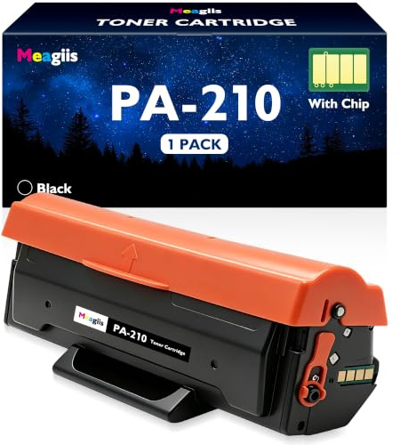 Meagiis PA210 Toner Kompatibel mit Pantum PA210 PA-210 Toner (1 Schwarz) | Kompatibel mit Pantum M6500NW P2500W P2502 P2502W M6500N M6500W M6550NW M6558NW M6608NW M6500 M6600N M6600NW M6600W M6602NW