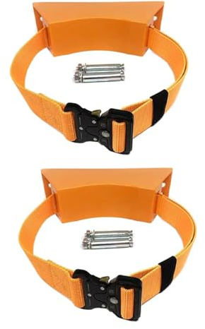Support De Cylindre Gaz Lot De 2, 4, 6, 8 Et 10 Porte-bouteilles D'azote Pouvant Contenir 1 Bouteille, Un Support De Réservoir De Bouteille De Gaz Et Un Support Mural De Bouteille De Propane(Orange 2