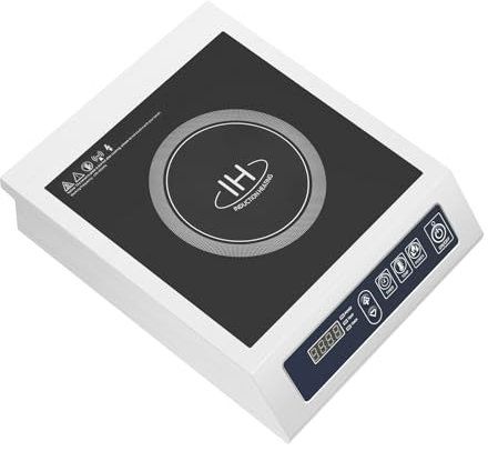 TouSuaRSi 3.5KW Professional Induktionskochfeld Elektro Kochfeld Induktion 11 Leistungs 75kg Tragfähigkeit Tragbar Induktionskochplatte Küchen mit Digitaler Anzeige Induktion Herd Kochfeld