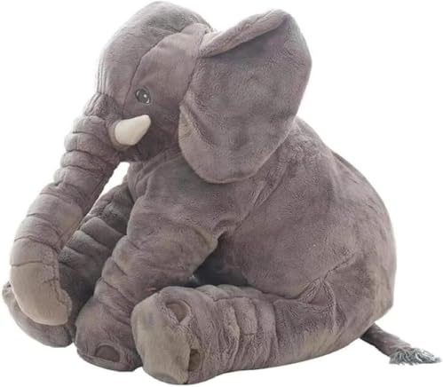 zingking Elefant Kissen Kinder Dekokissen Kinderkissen Plüschkissen(60cm)