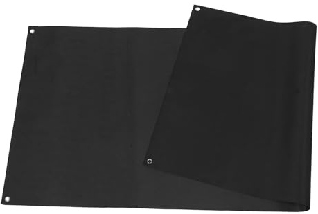 SOIMISS Rete di Sicurezza per Tiro L'Arco 1 Mm Nera Paravento Resistente e Rete Cattura Frecce per Esercizi in Giardino Leggera e Facile da Installare per Poligono di Tiro