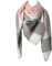 Femme Écharpe Grand Plaid en Laine Acrylique Foulard Long Chaude Vogue en Automne/Hiver Cape Souple Confortable?Rose), Rose, 140 x 140 CM