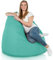 Italpouf Sitzsack XXL, Riesensitzsack, Sitzkissen, Indoor & Outdoor, Große, Sessel für Kinder und Erwachsene, EPS Perlen Füllung, Abnehmbarer Bezug, Wasserdicht, Zertifiziert, Türkis