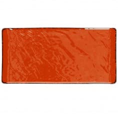 Tognana - Piatto Rettangolare VULCANIA Veggie Rosso 30X15 CM