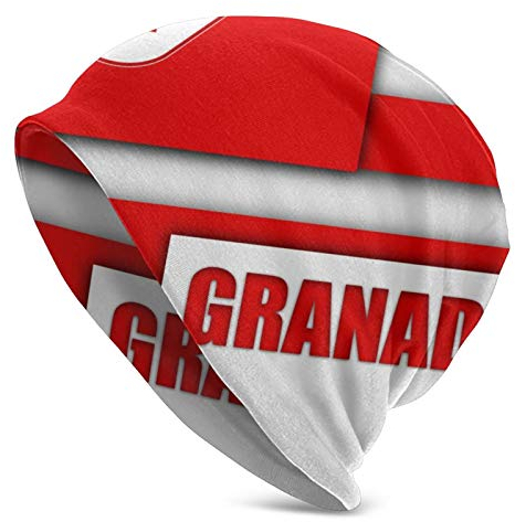 Bdgajdka Gra-Nada Unisex Beanie Mütze Strickmütze Warme Mütze Wolle Strickmütze