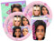 Isola Party Kit Festa di Compleanno Barbie Eco-Friendly per 8 Persone (8 Piatti ⌀ 23 cm, 8 Bicchieri 250 ml, 16 Tovaglioli 33x33 cm)