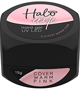 Halo Elite UV LED Hard Gel Cover Warm Pink (15g)