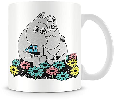 Giftme Sweet Hippo Love Birthday, Valentines Day, Christmas Coffee Tea Mug Unique 11oz White Ceramic Mug.
