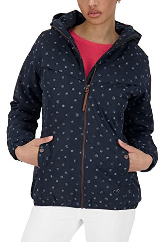 ALIFE AND KICKIN Black MambaAK B Jacket Damen Winterjacke, gefütterte Jacke marine M