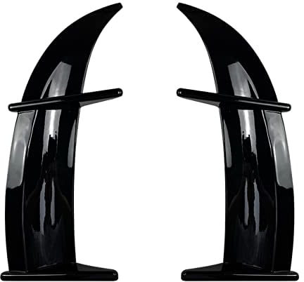 DENJAY Auto Heckspoiler Für Golf 6 GTI R MK6 GTI R Auto Dachheckspoiler Flügel AK Style Heckflügel Lippe Heckspoiler (Farbe : Schwarz, Größe : 1 UK)