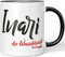 JUNIWORDS Tasse, Inari, die Wundervolle, Schwarz (5245434)
