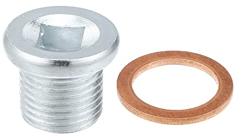 A ABSOPRO M16x1,5 Ölablassschraube mit Dichtring Stahl Motor Ölwanne Ablassschraube für Volvo 260