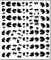 panther panter Collection Sammlung (PantherNail Stickers Black)