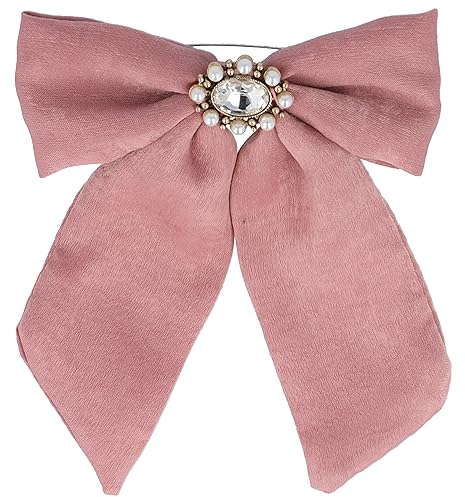 PARSA Beauty Patentspange mit rosa Schleifenapplikation – hairhero Dirndl Kollektion by Cathy Hummels – Haar Accessoire