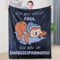 Faultier Decke Geschenk für Tochter, Kuscheldecke Flauschig An Meinen Sohn, Super Weich Warme Personalisierte Deutsch Decke Beste Geburtstag, Weihnachten Geschenke Wohndecke