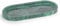 EHC Natural Marble Bathroom Vanity Tray - Oval, Green, 25 x 11.5 x 2 cm - Countertop Sink Storage Organiser for Cosmetic, Perfume, Home Decor