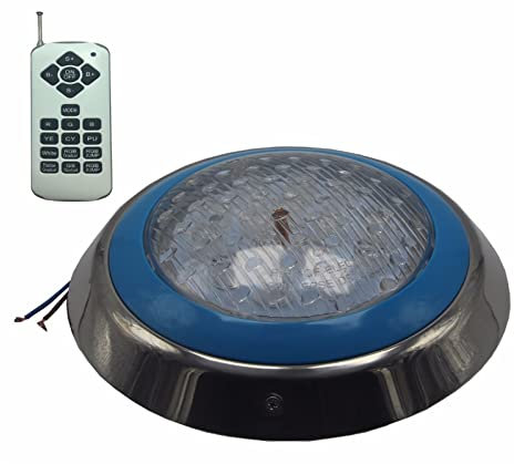 Luz subacuática Luces LED for piscina, luz subacuática IP68 impermeable, luz for piscina RGB, luz for piscina enterrada de 12V CA, luces de fuente con plataforma de superficie Luces de estanque ( Colo