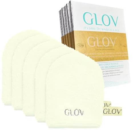 5er Set Mikrofaser Abschminktücher – Wiederverwendbare Make-up Radierer Für Gesicht Und Augen | Mikrofasertuch Gesichtsreinigung Und Abschminkhandschuh | Waschbar Und on The go