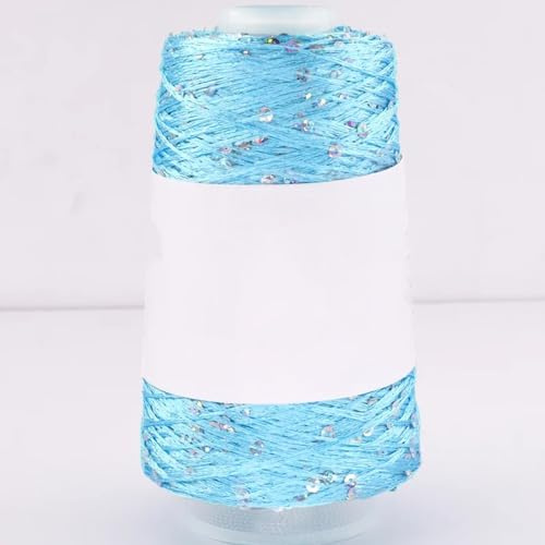 100g Pailletten stich Garn linie Garne Hand häkel fäden Parfter Strick pullover Kleidung Gewinde Pailletten für Handarbeiten 83