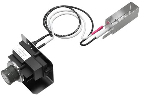 WELL GRILL 91360 Elektronischer Zünder Kit Ersatz für Weber Spirit 200 & 300 Serie Gasgrill, Piezozünder Fernzünder Piezo Zünder Druckknopf Zubehör für Weber Spirit E310 E320 E200 E210 (2009–2012)