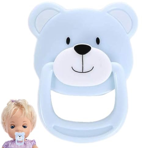 Hugsweet Wiedergeborene Babypuppen -Schnuller, Magnetgasspulen für Puppen, schöner Magnet -Schnuller für wiedergeborenes Baby, wiedergeboren