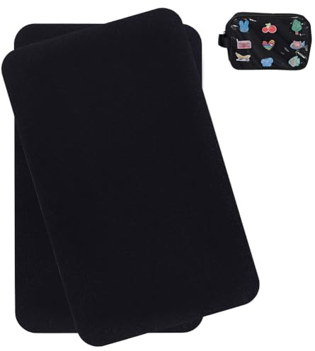 PH PandaHall Einsätze für Ita Taschen, Pin Anzeigefenster, 29x17,5cm, 2pcs | Rechteckige Filz Tascheneinsätze, Pin Anzeige Einsatztafel Set, Für Pin Anzeigefenster Taschen