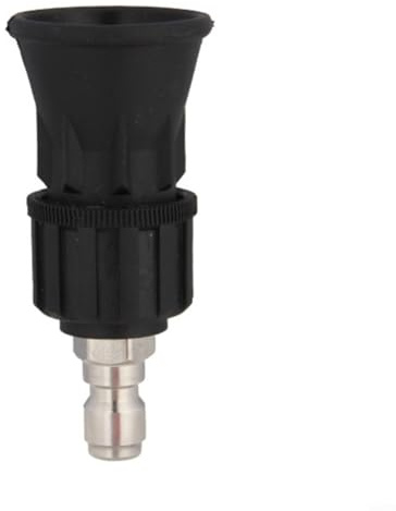 RichVibe Pressure Washer Nozzle 40 Degree Spray Stainless Steel with Rubber Tip for Car Washing,2 Pack 8 5x3 8cm,Splash Guard,Fits Most Pressure Washers